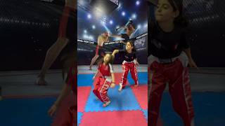 Sokak teknikleri kızlar için #kickboxing #shorts #muaythai #eğlenceli 