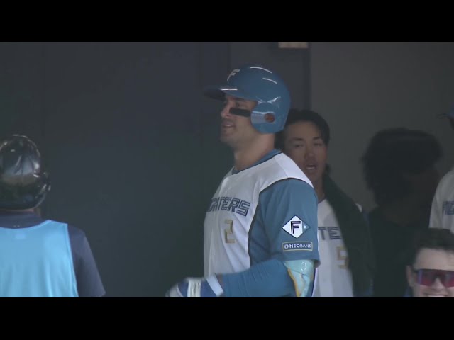 【ファーム】バックスクリーン弾!! ファイターズ・マルティネス 先制2ランホームランを放つ!! 2025年9月2日 北海道日本ハムファイターズ 対 オイシックス新潟アルビレックスBC