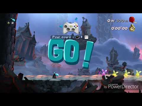 (WR/WRS)Rayman Legends - Weekly Challenge - Land Speed Solo in 19"54/19"17 (XBOX 360) 17/03/19