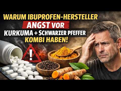 Entzündungshemmer-Industrie in SCHOCK: Kurkuma funktioniert besser (Keine Nebenwirkungen!)