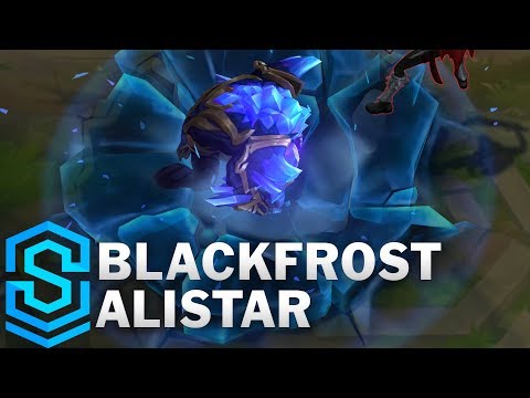 Blackfrost Alistar Skin Spotlight - League of Legends