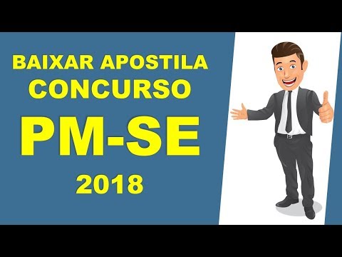 BAIXAR APOSTILA Concurso PM - SE 2018 (SOLDADO)