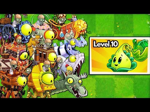 LEVEL 10 Turkey-Pult Vs All Final Zomboss - Plants vs Zombies 2