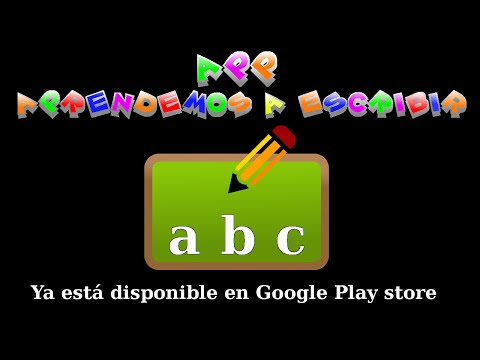 Aprendemos a escribir Video