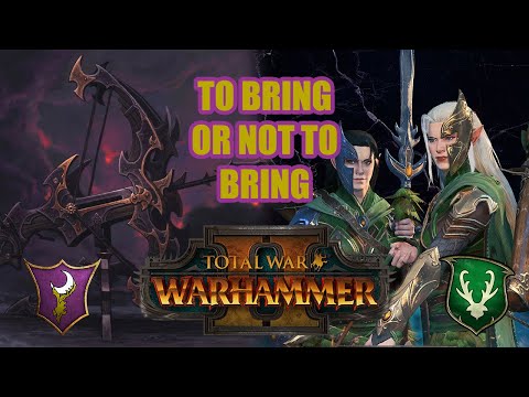 How good can Reaper Bolt throwers be? | Dark Elves vs Wood Elves | Total War: Warhammer 2