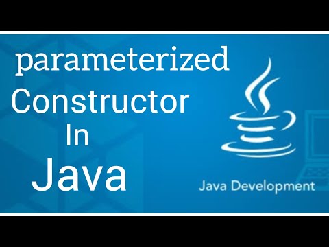 Parameterized Constructor In Java Java Program Hindihinglish