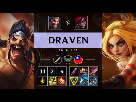 Draven Mid vs Katarina - TW Challenger Patch 25.13