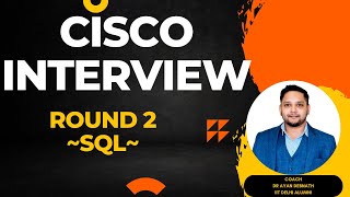 Download the video "CISCO Interview | SQL Top Questions and Answers"
