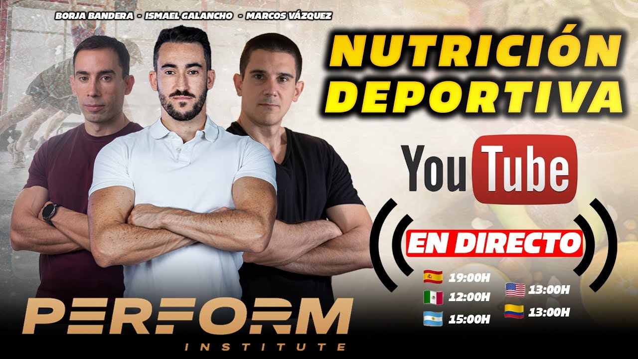 EN DIRECTO con Marcos Vázquez (Fitness Revolucionario) e Ismael Galancho