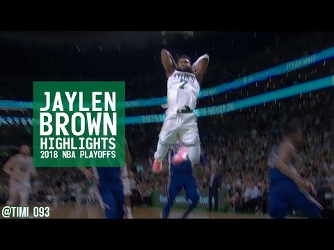 Jaylen Brown Highlights 2018 NBA Playoffs