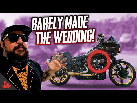 Getting My Harley-Davidson Ready for a Wedding (Goldzilla!)