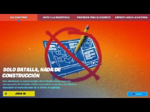 LA CONSTRUCCIÓN HA SIDO ELIMINADA EN FORTNITE TEMPORALMENTE