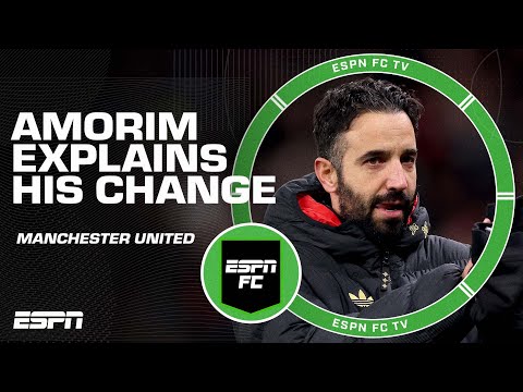 ‘STOP TALKING!’ 😬 Making sense of Ruben Amorim’s Manchester United system change | ESPN FC