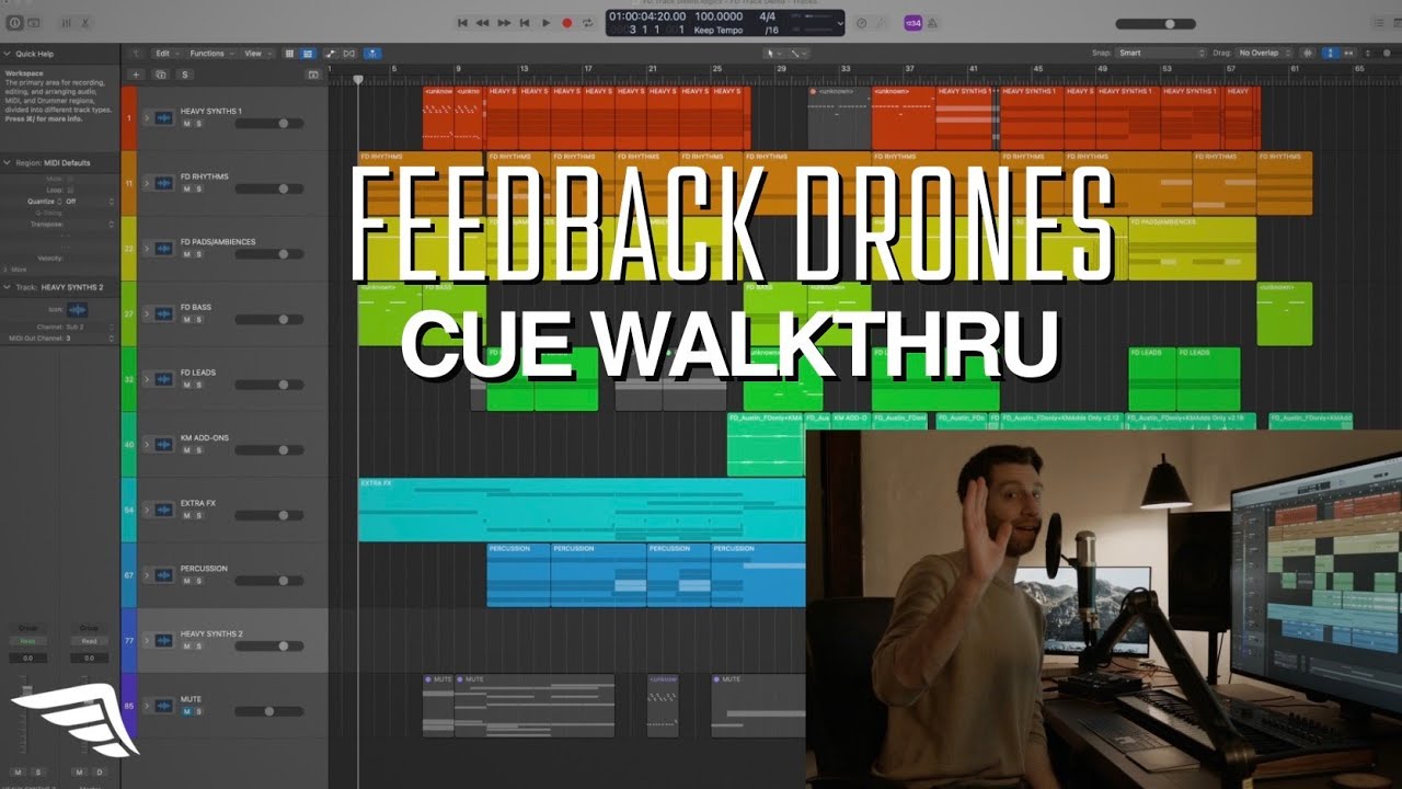 Feedback Drones Cue Walkthrough - Nebulous by Austin Blau • A sample library by Triumph Audio