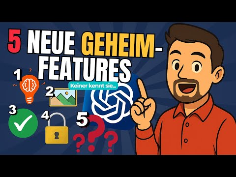 5 neue ChatGPT Funktionen, die fast niemand kennt – aber dein Leben verändern werden!