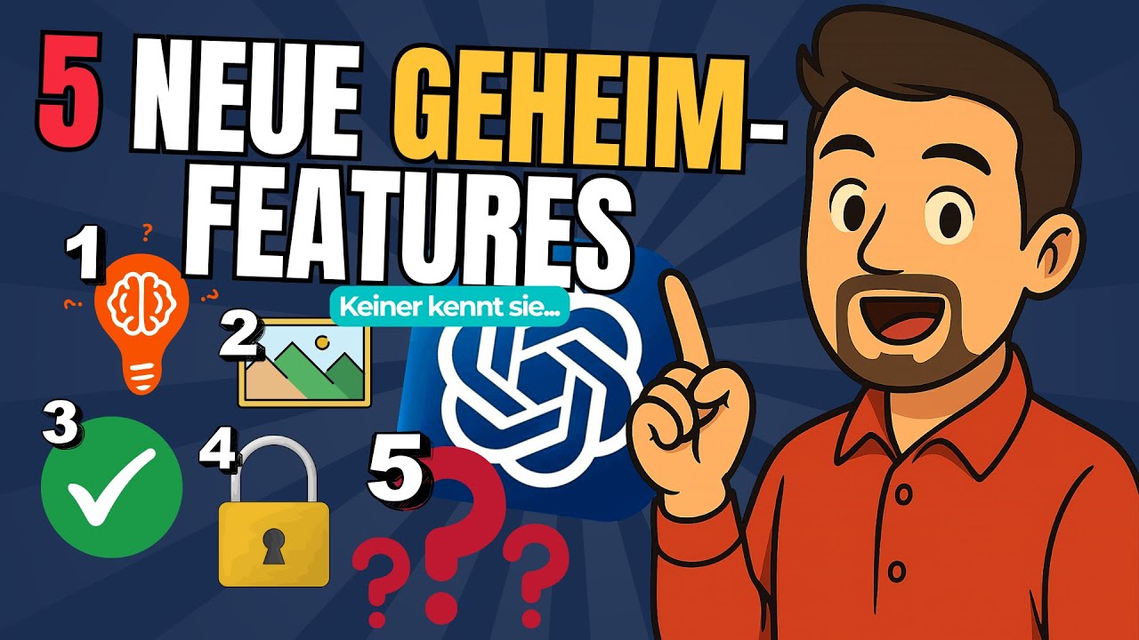 5 neue ChatGPT Funktionen, die fast niemand kennt – aber dein Leben verändern werden!