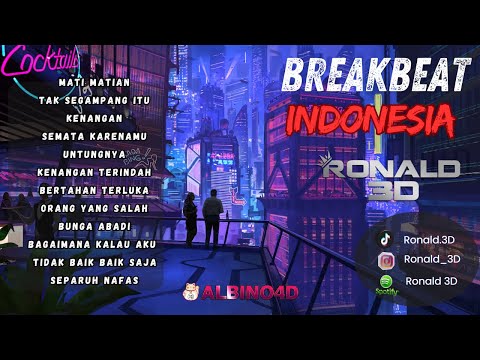 DJ Breakbeat Mati Matian Mahalini - Bikin Galau  | Ronald 3D Mixtape