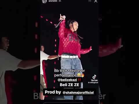 @Bbtrickz First Performance Ever and it’s at ROLLING LOUD - Produced by @shahmajor #rollingloud