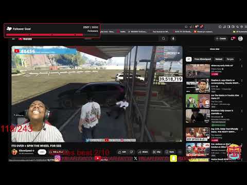 @IShowSpeed & @CheetoHeadd  Runs into YB LAFLEXICO on d10 and this happened....