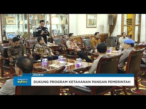 DUKUNG PROGRAM KETAHANAN PANGAN, POLRI REKRUT 600 PERSONEL DALAM BAKOMSUS