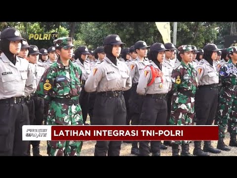PRESISI UPDATE : TINGKATKAN SINERGITAS TNI-POLRI, LEMDIKLAT POLRI GELAR LATIHAN INTEGRASI 17/09/2024