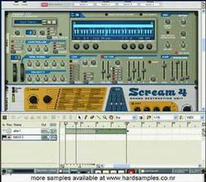 Hardcore kick in reason 3.0