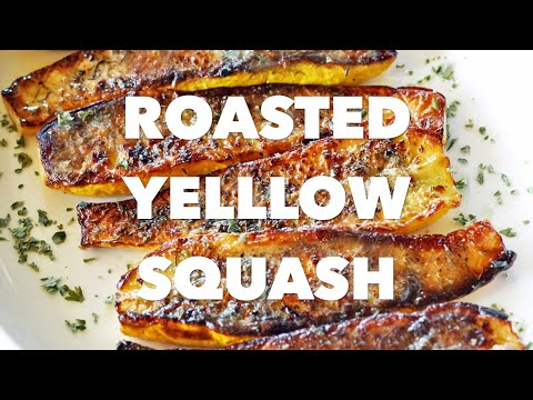Roasted Yellow Squash
