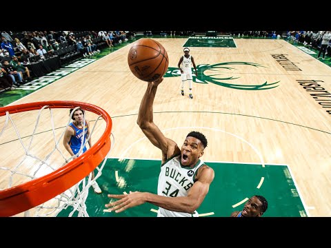 Highlights: Giannis, Khris & Jrue Preseason Debut | Bucks 130 - Thunder 110 | 10.10.21