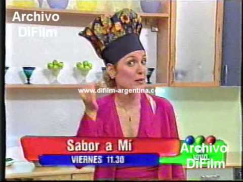 DiFilm - Promo del programa "Sabor a mi" con Maru Botana (2000)
