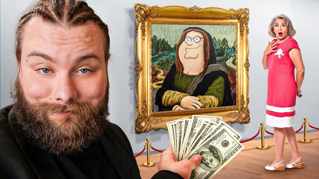 We Sold Drunk Art at a Fake Gallery