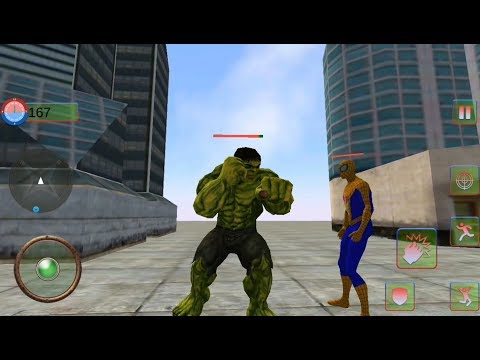 Monster Hero Vs Flying Spider Superhero City Battle #3 - Android GamePlay