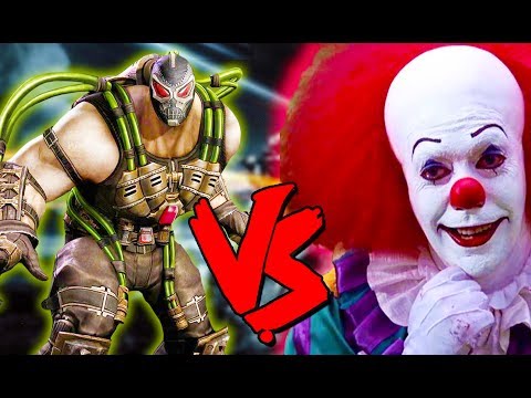 Pennywise Vs Bane Army - Epic Battle - Mortal Kombat Costume Skin Mod