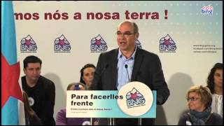 preview picture of video 'BNG Eleccións Galegas 2012: Mitin de Allariz'