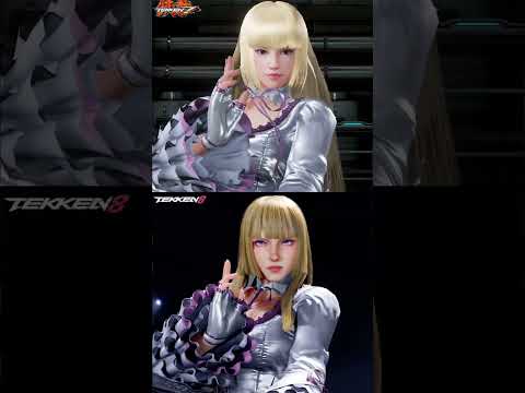 Tekken 8 vs Tekken 7 Lili Comparison 😱 #tekkenshorts #shorts