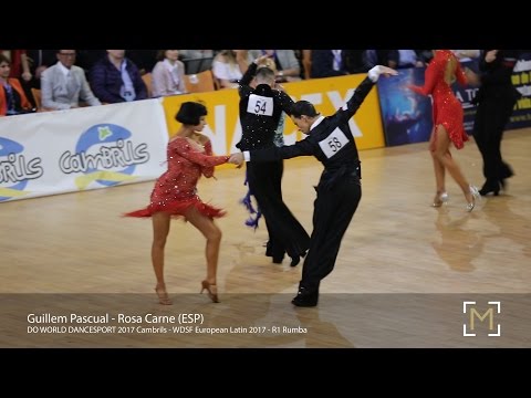Guillem Pascual - Rosa Carne | WDSF 2017 European LAT - R1 C