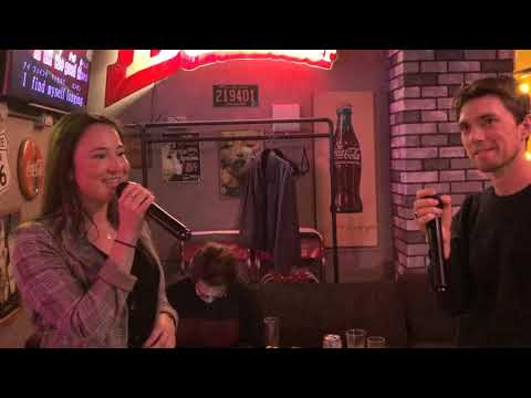 Singing Shallow With Sister in Osaka, Japan