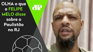 ‘Em outros Estados não tem mais vírus?’ Felipe Melo desabafa com jogos de SP em Volta Redonda