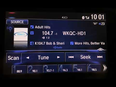 WKQC-FM Charlotte, NC “K-104.7” TOH Legal ID 6/24/23 10pm