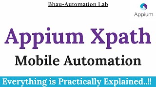 Appium XPath | How to find locators in Appium |Appium inspector |  App Xpath | App Elements Xpath