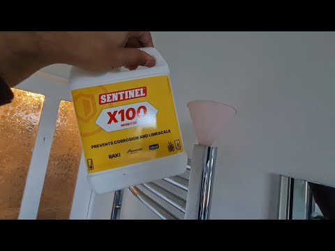 how to add inhibitor in towel radiator #diy #boiler #inhibitor #radiator