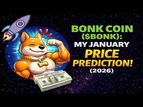 BONK COIN ($BONK): MY JANUARY PRICE PREDICTION! (2026)