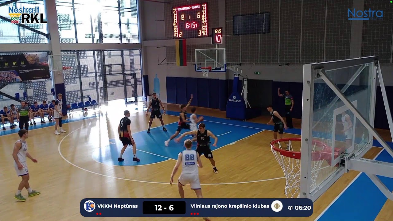 Nostra.lt-RKL B diviziono atkrintamųjų rungtynės: VKKM-Neptūnas - Vilniaus rajono krepšinio klubas