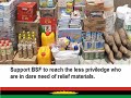 Support BSF To Save Lives