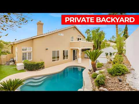 Home for Sale Las Vegas | Sparkling Pool | Complete Remodel | Downstairs Bedroom | Private Backyard