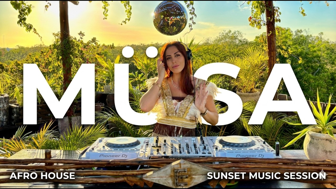 MÜSA | Afro Melodic Techno Sunset dj set Tulum Mix 2026 | By @EPHIMERATulum