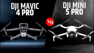 DJI Mavic 4 Pro vs. DJI Mini 5 Pro - Worth the Wait?