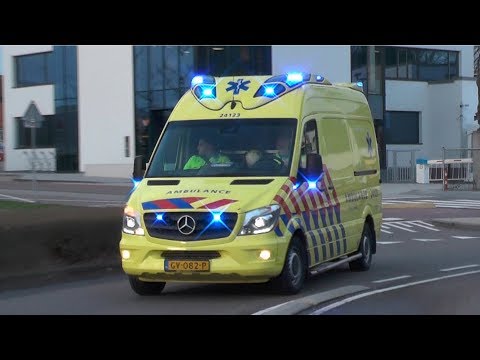 A1, Otaris Ambulances 24-121 en 24-123 Heerlen naar meldingen