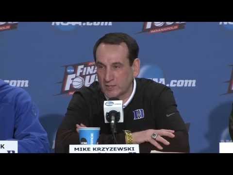 Duke Final Four News Conference