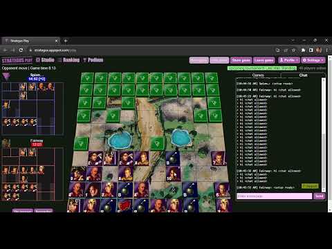 Stratego – Ranglistenspiel auf Strategus Nr. 46 – Fairway gegen Spion
