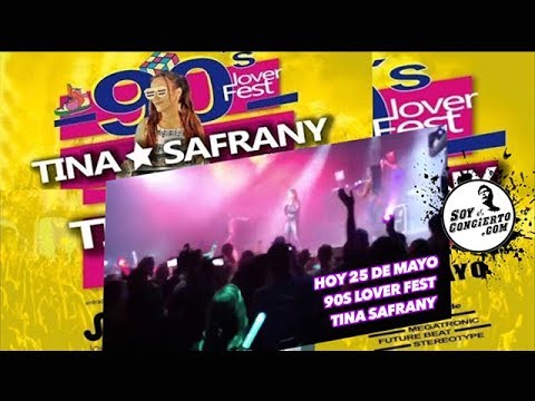 90s Lover Fest Tina Safrany en Lima Perú 2019